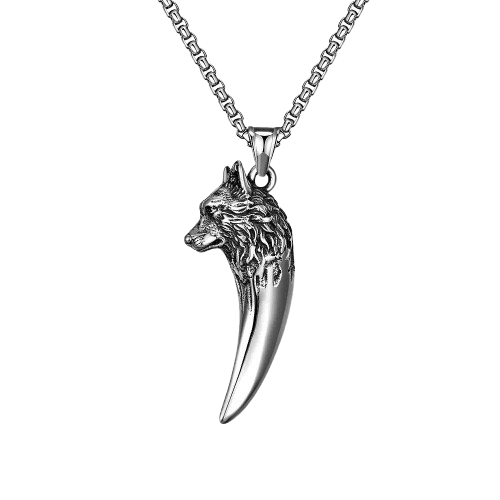 Collier Tête de loup - Univers Celtique