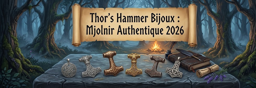 Thor's Hammer Bijoux Mjolnir Authentique 2026