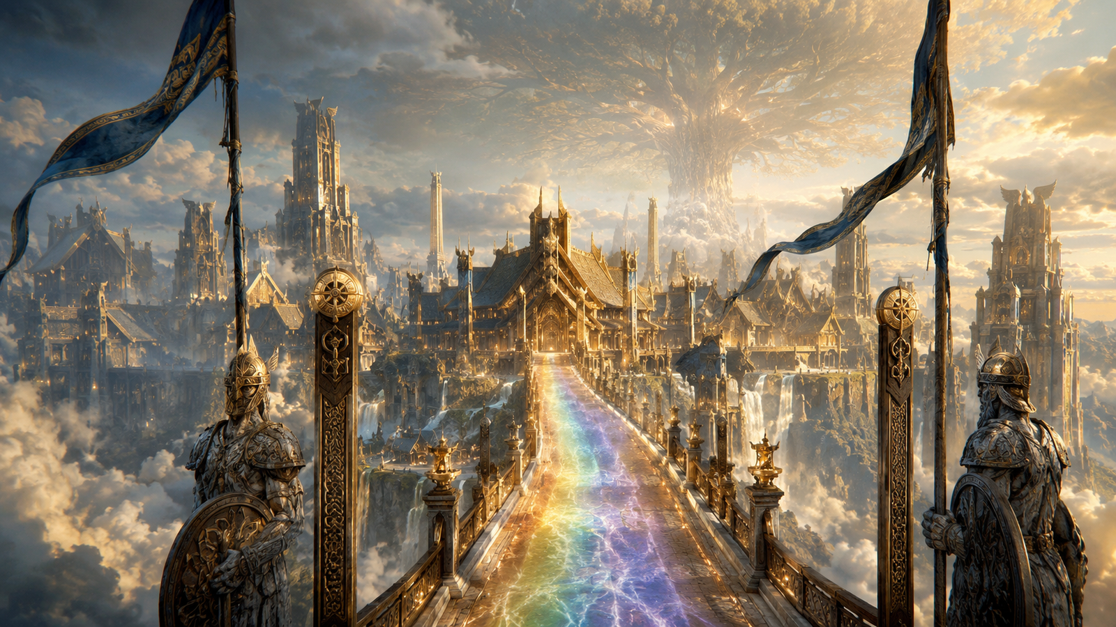 Asgard territoire des dieux Ases dans la mythologie nordique