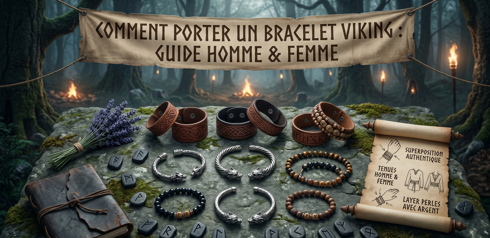 comment porter bracelet viking 