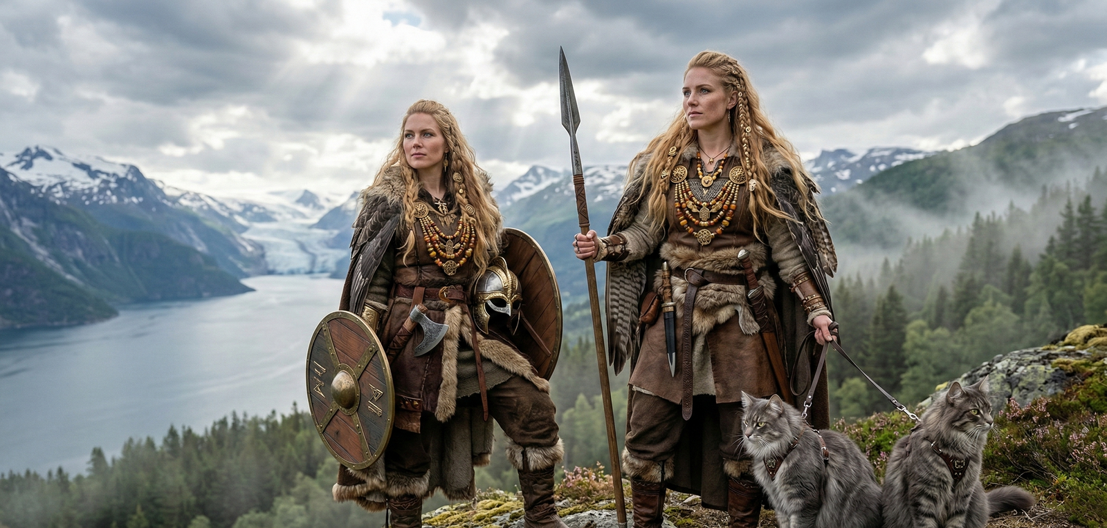 représentation de Freya déesse nordique