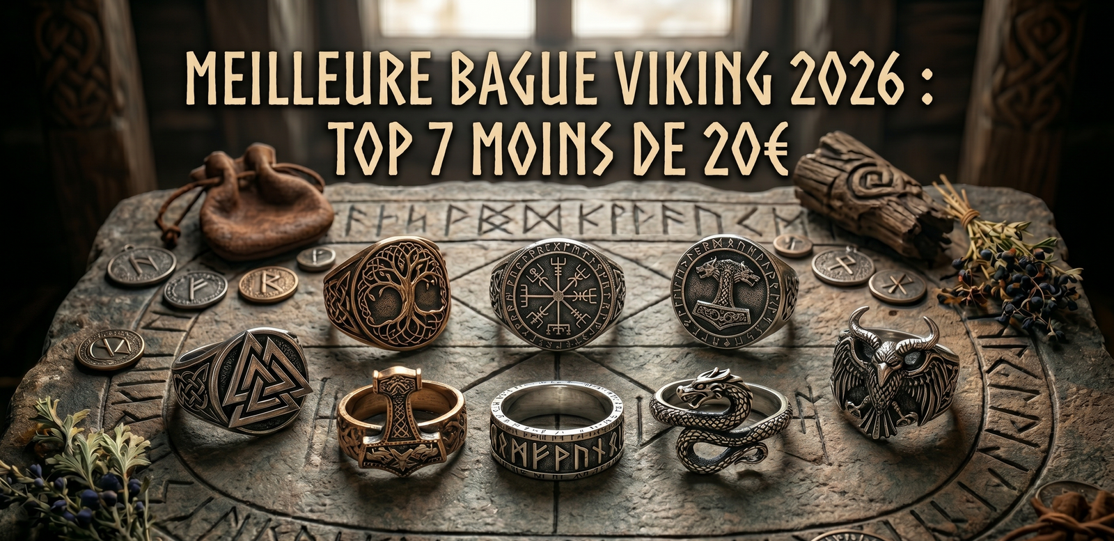 top 7 bague viking