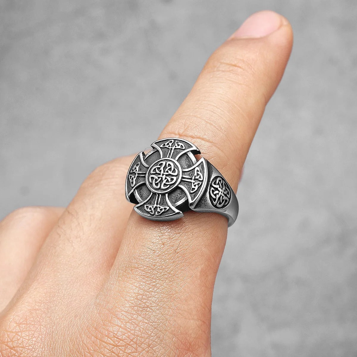 bague celtique homme