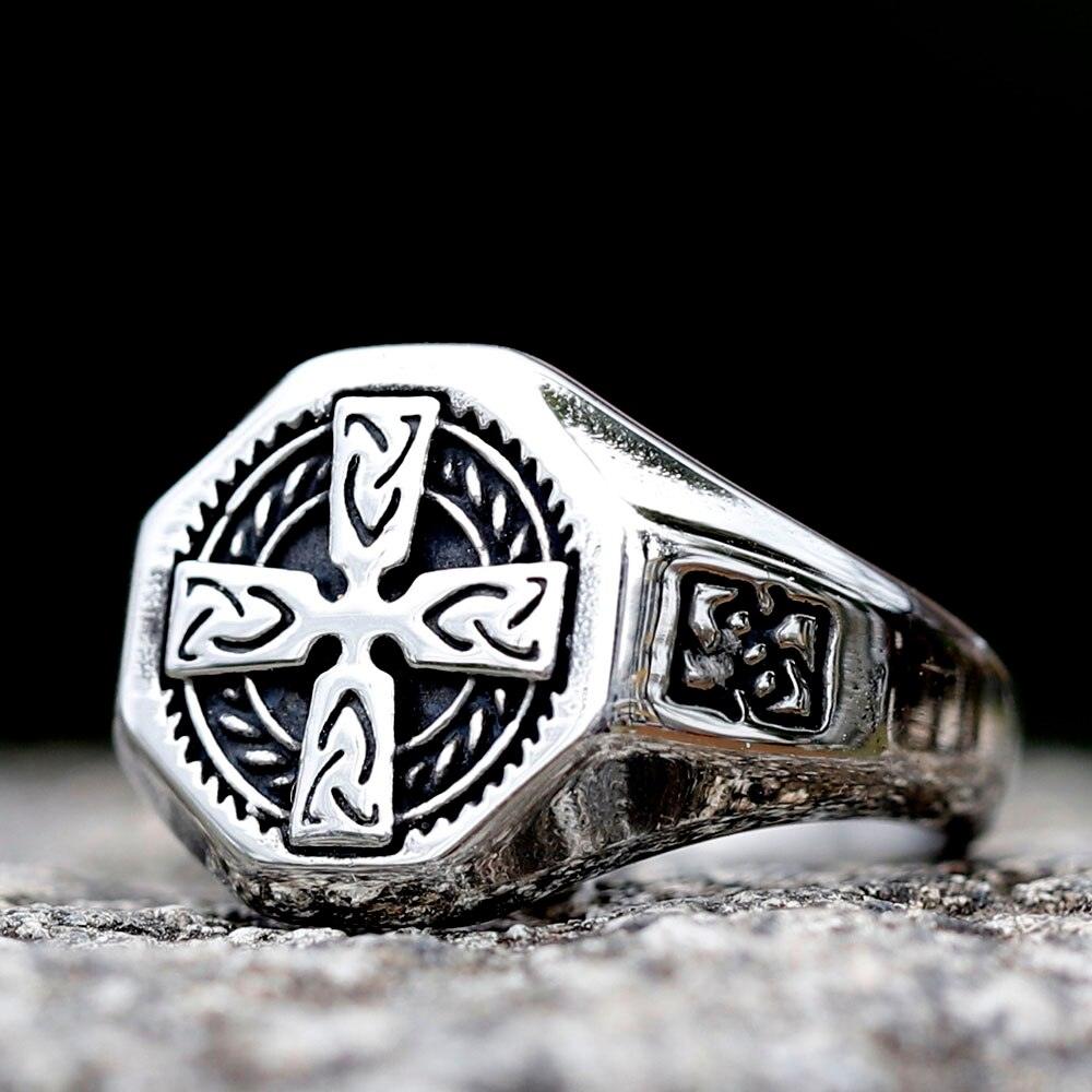 Chevalière Croix Celtique