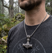 Thumbnail for collier viking marteau de thor
