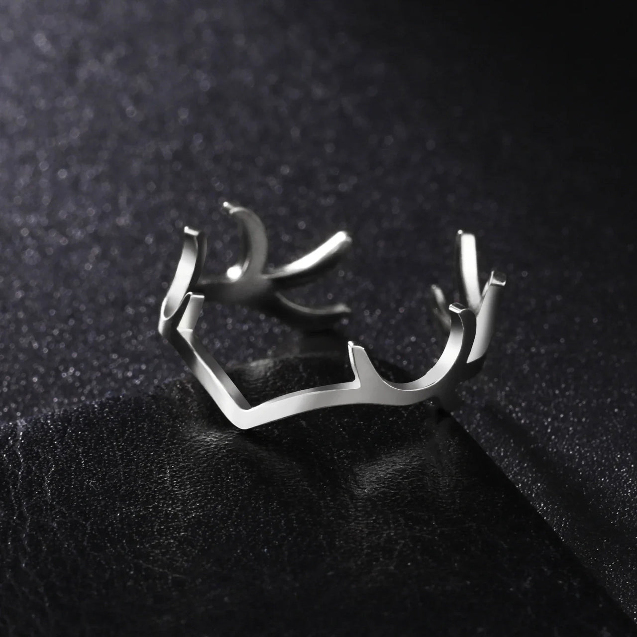 bague bois cerf