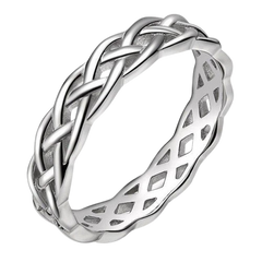 Bague Celtique Enlacée