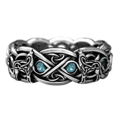 Bague Celtique Loup nordique