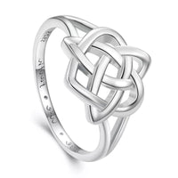 Thumbnail for Bague Triquetra Étoile - Univers Celtique
