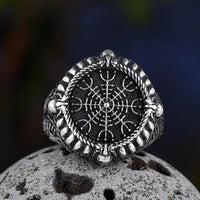 Thumbnail for Bague Vegvisir Entrelacs - Univers Celtique