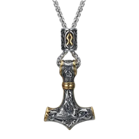 Thumbnail for Pendentif Viking Mjöllnir - Univers Celtique